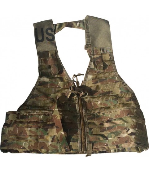 Fire Force #8728 MOLLE II Fighting Load Carrier Load Bearing Vest (FLC) Made in USA (Multi Cam)